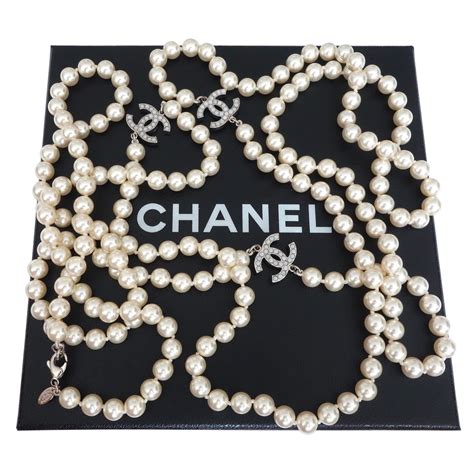 sautoir chanel pas cher|chanel collection collier.